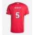 Liverpool Ibrahima Konate #5 Hemma matchtröja 2025-26 Kortärmad Billigt Liverpool Ibrahima Konate #5 Hemma matchtröja 2025-26 Kortärmad Billigt